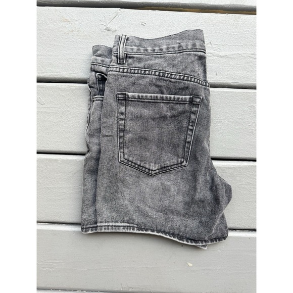 Pacsun Women's Baggy Boyfriend Dark Wash Shorts Size 26 - Picture 2 of 6